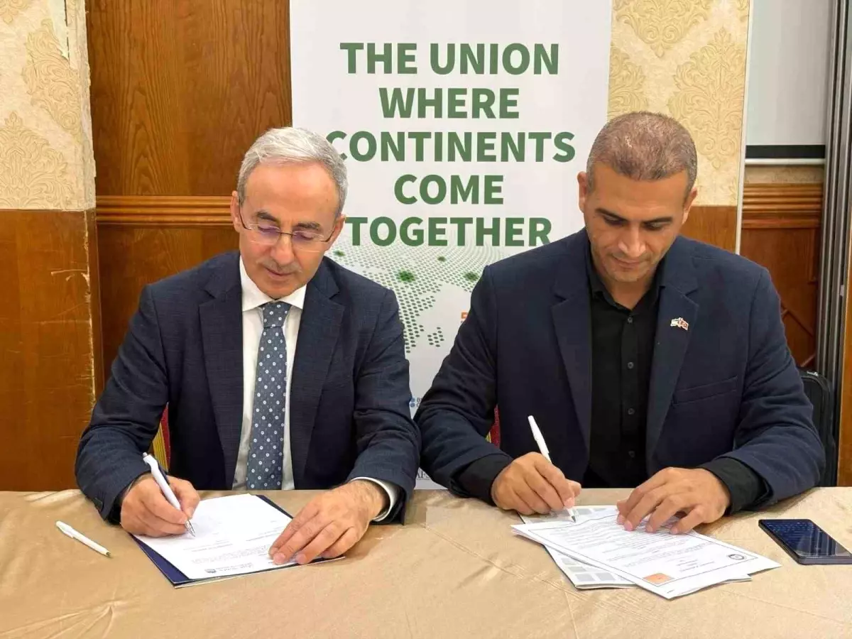 gaziantep islam bilim ve teknoloji universitesi rektoru tunusta turk arap universite rektorleri kongresine katildi Pyr9BRnn.jpg