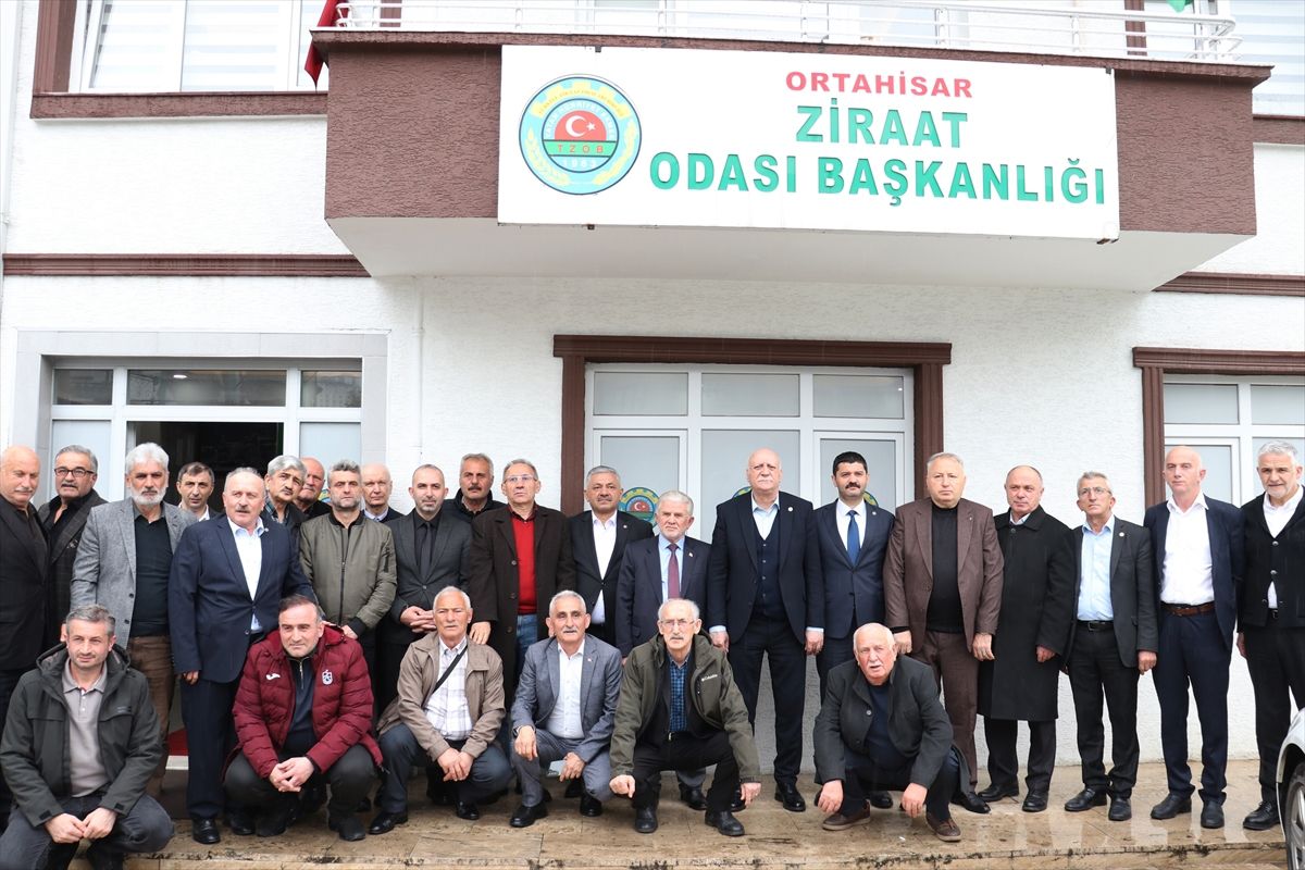 TZOB Başkanı Bayraktar Ortahisar’da İstişarede Bulundu