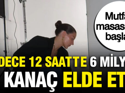 Sadece 12 saatte 6 milyon lira kazanc elde etti mutfak masasinda basladi mtdIKuB1