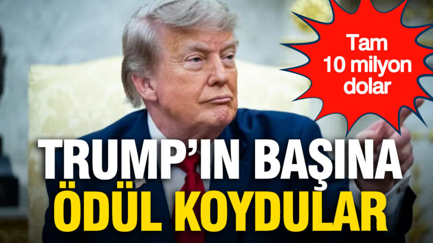 Trumpin basina odul koydular tam 10 milyon dolar g2kqyAiM